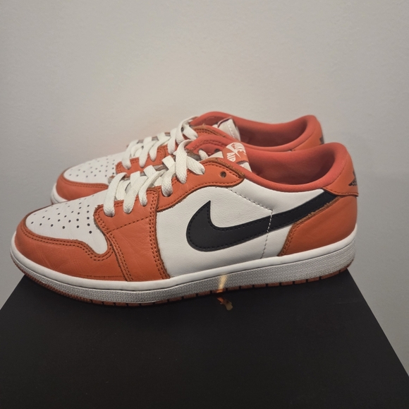 Nike Jordan 1 Retro Low OG 'Starfish' Shattered Backboard Serie Sz 9 RARE CLEAN - Picture 1 of 7
